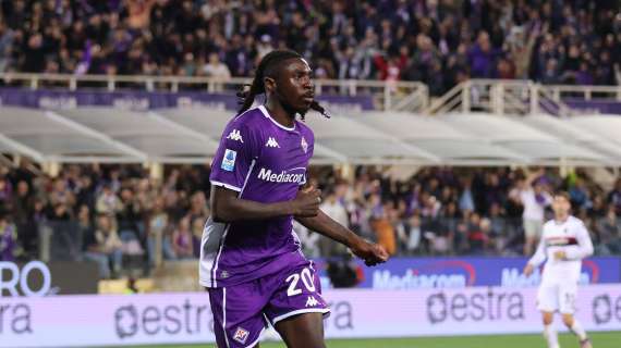 Sky Sport - Fiorentina, arabi pronti a pagare la clausola di Moise Kean. Occhio al Man United