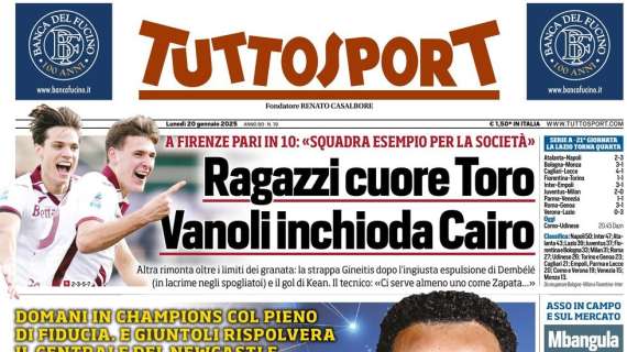 Tuttosport - Svolta Juve, anche Kelly