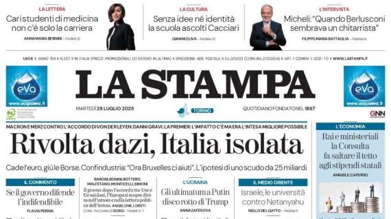 La Stampa - Il ritorno di Kessie