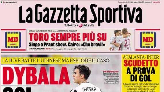 Gazzetta - Dybala, gol senza Joya
