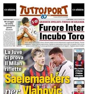 Tuttosport- Saelemakers per Vlahovic