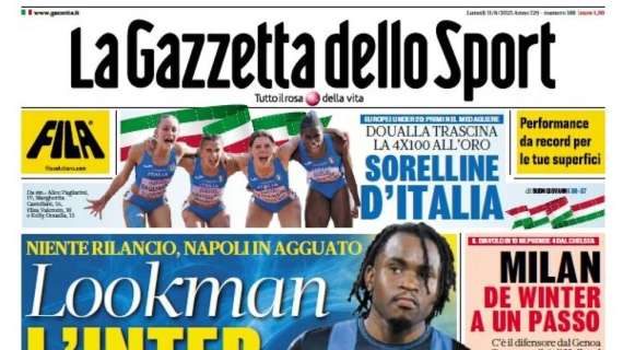 Gazzetta - L’Inter dice stop, lampi di vera Juve