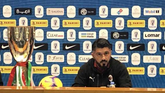 QUI MILAN - Gattuso: "I ragazzi sono tranquilli, vogliono battere la Juve. Higuain? Situazione da risolvere, dovrebbe giocare domani"