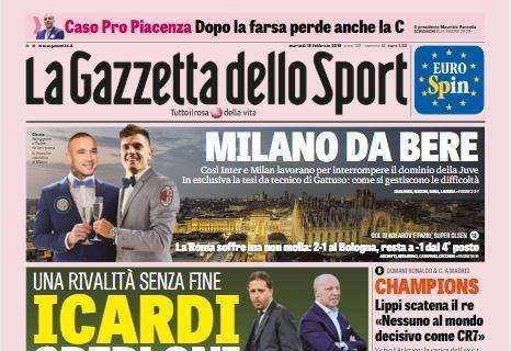 Gazzetta - Icardi accende Juve-Inter