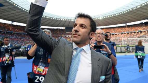 Del Piero: "Juve favorita per lo scudetto"