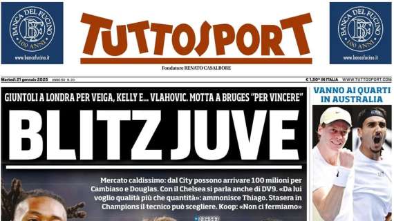 Tuttosport - Blitz Juve a Londra