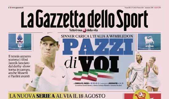 Gazzetta - Partenza con il botto