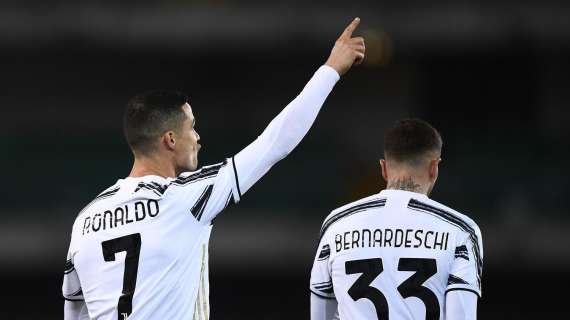 LIVE TJ - VERONA-JUVENTUS 1-1 - A Ronaldo risponde Barak