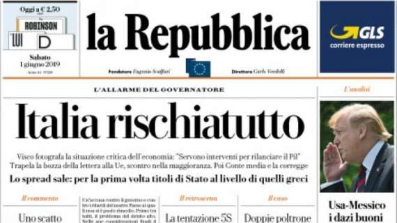 Repubblica - La Juve sta nascendo