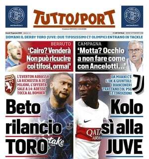 Tuttosport - Kolo, si alla Juve