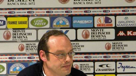 QUI SIENA - Mezzaroma: "Per Juve-Siena biglietti esauriti in un giorno. Serve stadio più capiente"