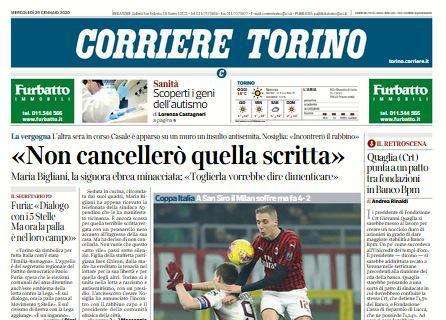 Corriere di Torino - Mercato impossibile, stop a De Sciglio-Kurzawa