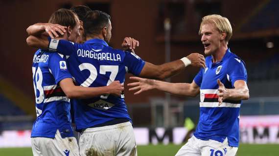 QUI SAMPDORIA - Primo allenamento verso la Juve: Ferrari in gruppo, Tonelli e Gabbiadini a parte
