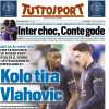 Tuttosport: "Inter choc, Conte gode: il Napoli resta a +3"