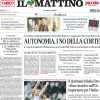 Il Mattino: "Nations, ai quarti con l'1-0 al Belgio: Di Lorenzo, che assist"