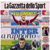 La Gazzetta dello Sport: "Inter a rapporto per la scossa scudetto"