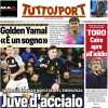 Tuttosport: "Juve d'acciaio: pari in Champions nonostante l'emergenza"