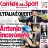 Cds: "Antonio incoronato. Kvara e Totti ne esaltano il primato"