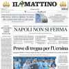 Il Mattino: "Ranieri: Napoli, orgoglio. Conte, tu sì 'na cosa grande"