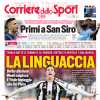 Corriere dello Sport titola su Inter-Napoli: "Primi a San Siro"