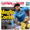 Corriere dello Sport non ha dubbi e titola così in apertura: "Meglio Conte"