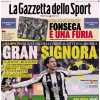 Gazzetta dello Sport: "Juve, gran signora. Fonseca è una furia"