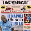 La Gazzetta dello Sport: "Il Napoli rilancia l'Inter. La capolista frena ancora"