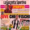 Gazzetta: "Juve, che fischi! Atalanta 10 e gode"