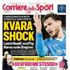 Corriere dello Sport: "Kvara shock: lascia Napoli, va al Psg"