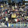 Il Frosinone al Maradona con la spinta dei tifosi: il dato sul settore ospiti