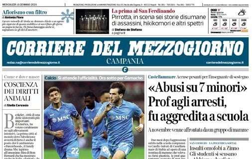 Corriere del Mezzogiorno: "Le cifre dell'affare Kvara-Psg"