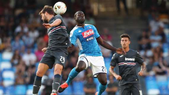 Sampdoria, giallo pesante per Bereszynski: salterà la sfida al Napoli