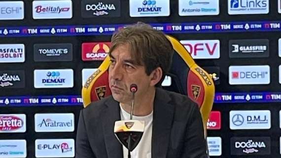 Lecce, Trinchera a Dazn: "Dobbiamo restare con i piedi per terra. Tutti possono battere tutti"