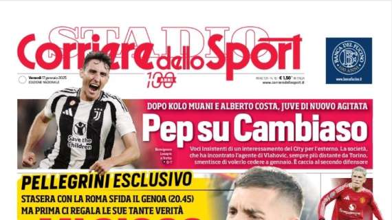 Corriere dello Sport: "Garnacho, il Napoli avanza"