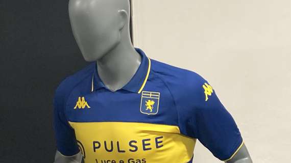 Genoa, presentata la quarta maglia: è dedicata al Boca Juniors