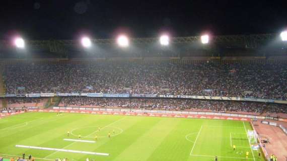 Napoli-Sampdoria, biglietti in vendita: ecco tutte le fasce di prezzo