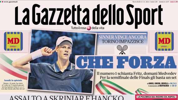 Gazzetta dello Sport: "L'Inter non ci sta. Nerazzurri sorpresi dalle parole di Conte"