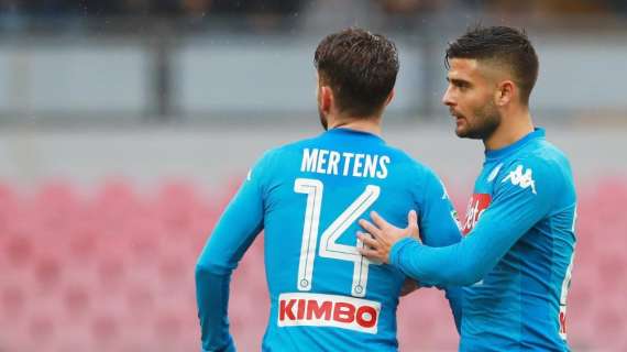 Gazzetta - Insigne-Mertens, il gol in campionato manca da un mese e mezzo: "Poca cattiveria. A Cagliari ballottaggio per rompere il digiuno"