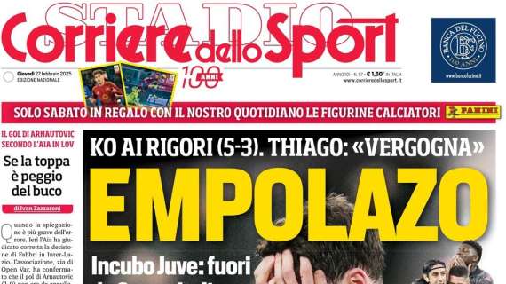 Corriere dello Sport: "Napoli, Conte se la gioca allo specchio"