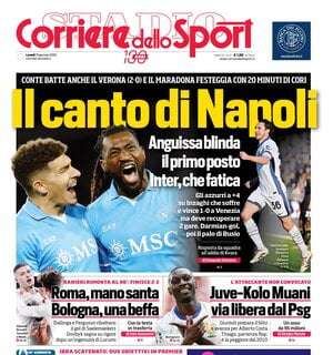 Corriere dello Sport: "Garnacho dopo Kvaratskhelia"