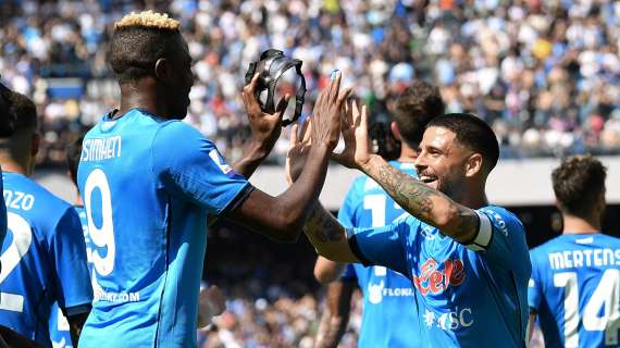 Napoli-Genoa 3-0, le pagelle: Lorenzo saluta col gol! Grande prova, Dries-Osi super-coppia!