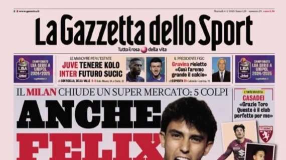 La Gazzetta dello Sport: "Sorpresa per Conte: alla fine arriva Okafor"