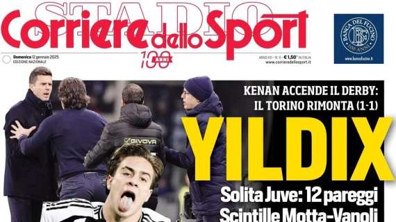 Corriere dello Sport apre con le parole di Conte: "Kvara vuole andar via"