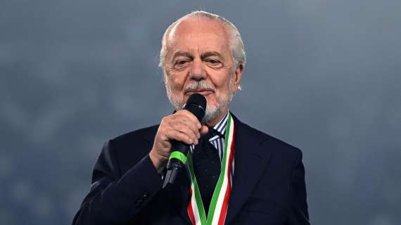 L'annuncio di De Laurentiis: "Martedì andremo dal Papa"