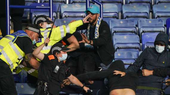 Leicester-Napoli, scontri tra tifosi: 12 gli arresti