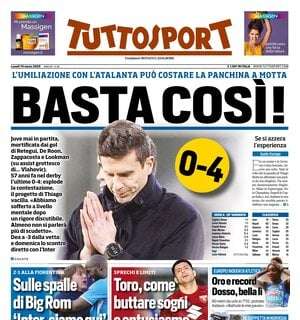 Tuttosport scarica Thiago Motta: "Basta così"