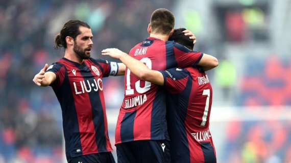 Il Bologna vola con un gol nel finale: Brescia battuto, ancora Bani decisivo