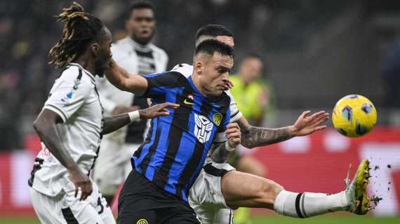 Ora che è a favore, l'intensità conta e il VAR interviene: rigorino all'Inter contro l'Udinese