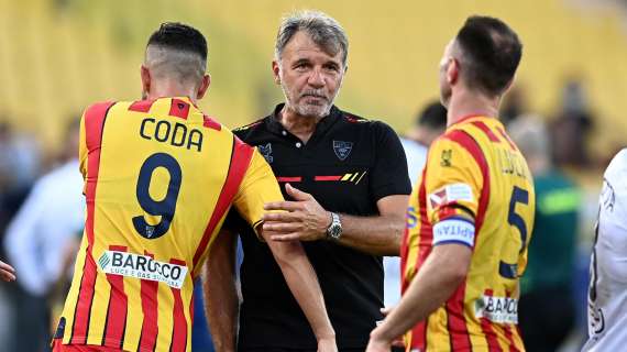 Lecce, Baroni omaggia Gianni Di Marzio: "Ci sei anche tu dentro questa vittoria"