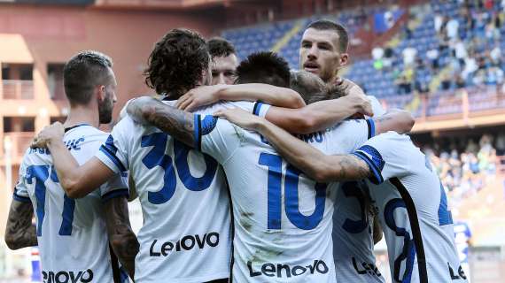 L'Inter eguaglia un record del Napoli di Sarri: mai così tanti gol dopo 4 giornate